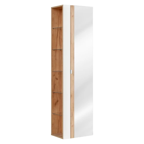 Magas szekrény Capri White, 45 cm