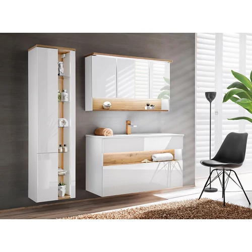Mosdó alá szekrény Bahama White, 120 cm