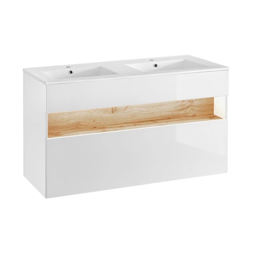 Mosdó alá szekrény Bahama White, 120 cm