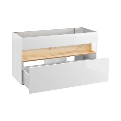 Mosdó alá szekrény Bahama White, 120 cm