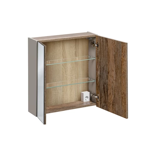 Tükrös szekrény Santa Fe Taupe, 60 cm