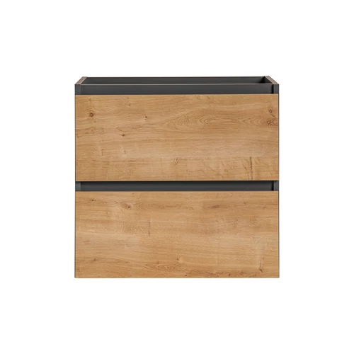 Mosdó alá szekrény Monako Grey Oak, 60 cm