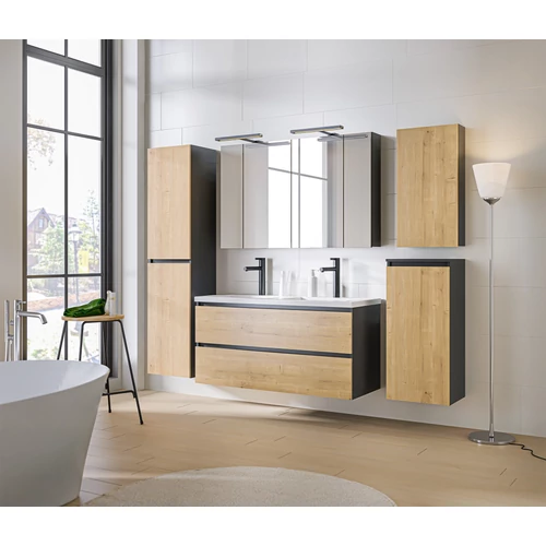 Felső szekrény Monako Grey Oak, 40 cm