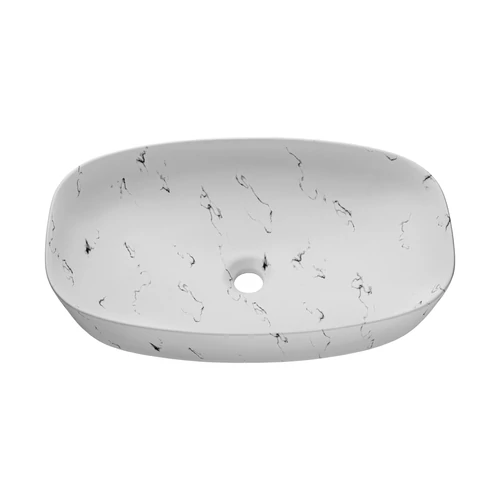Pultra ültethető mosdó Umywalki Nablatowe, 60 cm