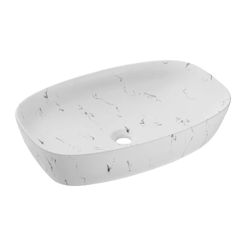 Pultra ültethető mosdó Umywalki Nablatowe, 60 cm