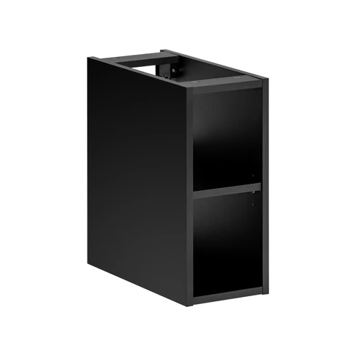 Pult alá szekrény Santa Fe Black, 20 cm