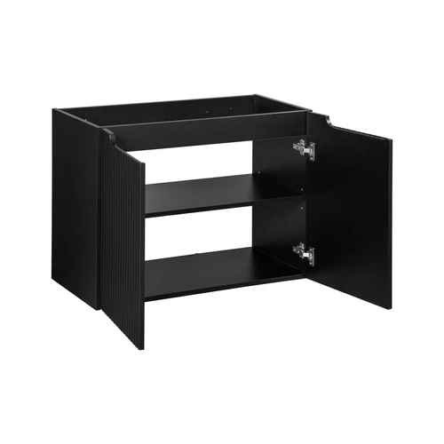 Mosdó alá szekrény Nova Black, 80 cm