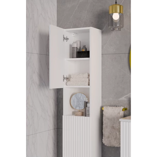Magas szekrény Nova White, 30 cm