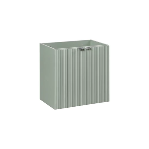 Mosdó alá szekrény Line Reed Green, 60 cm