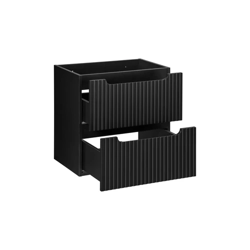 Mosdó alá szekrény Nova Black, 60 cm