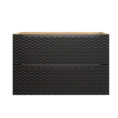 Mosdó alá szekrény Ocean Black, 90 cm