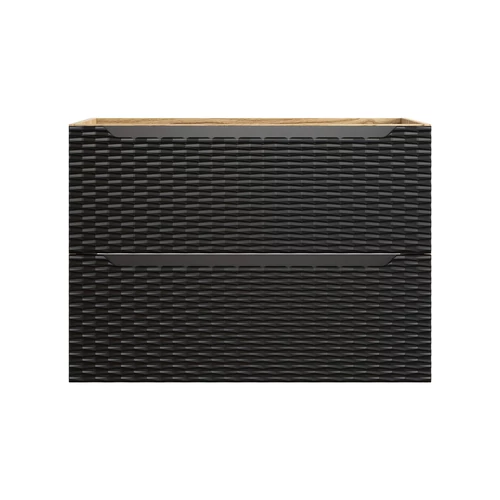 Mosdó alá szekrény Ocean Black, 80 cm