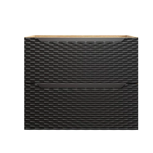 Mosdó alá szekrény Ocean Black, 70 cm