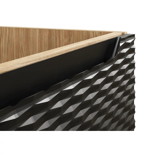 Mosdó alá szekrény Ocean Black, 60 cm