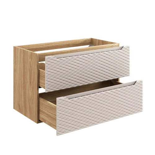 Mosdó alá szekrény Ocean Beige, 90 cm