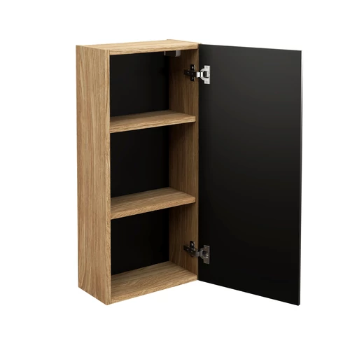 Felső szekrény Luxor Black, 35 cm