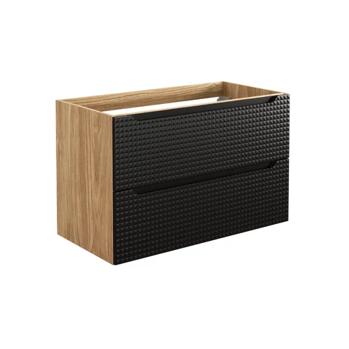 Mosdó alá szekrény Luxor Black, 90 cm