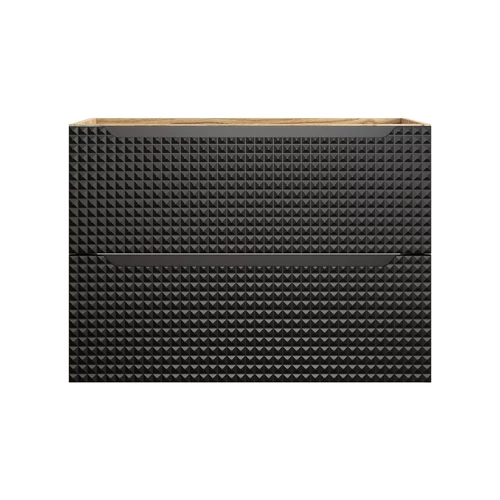 Mosdó alá szekrény Luxor Black, 80 cm