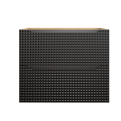 Mosdó alá szekrény Luxor Black, 70 cm