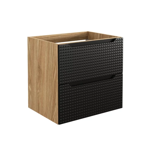Mosdó alá szekrény Luxor Black, 60 cm