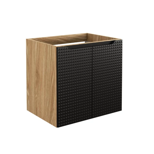 Mosdó alá szekrény Luxor Black, 60 cm