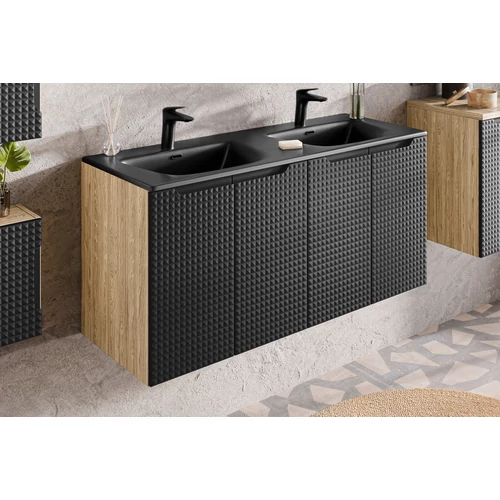 Mosdó alá szekrény Luxor Black, 60 cm