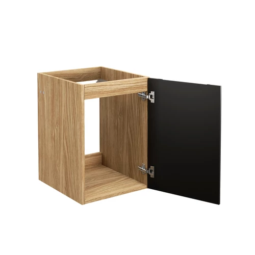Pult alá szekrény Luxor Black, 40 cm