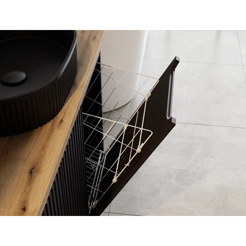 Pult alá szekrény Nova Black, 40 cm