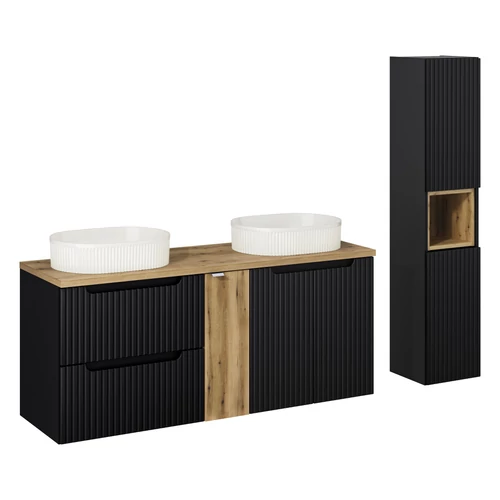 Bútorszett Nova Black, 140 cm