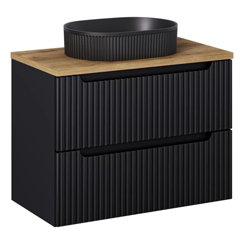 Bútorszett Nova Black, 80 cm