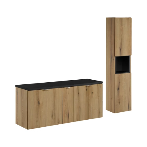 Bútorszett Nova Oak, 140 cm