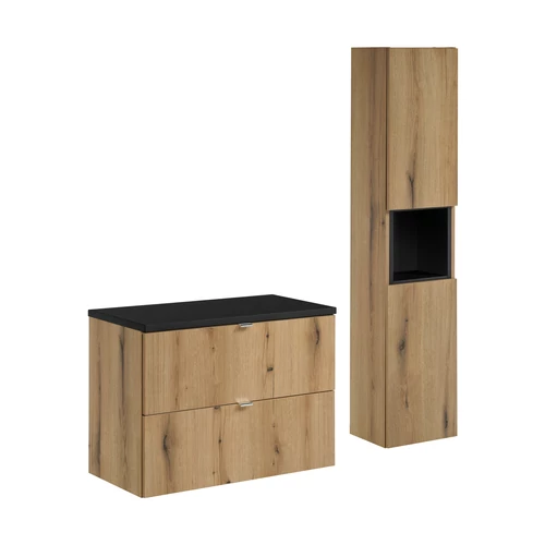Bútorszett Nova Oak, 80 cm