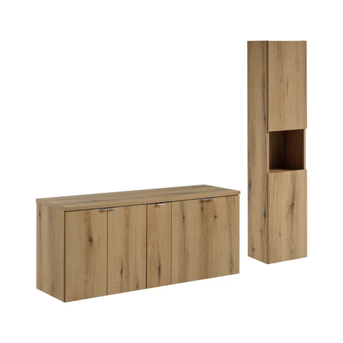 Bútorszett Nova Oak, 140 cm