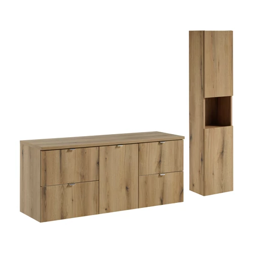 Bútorszett Nova Oak, 140 cm