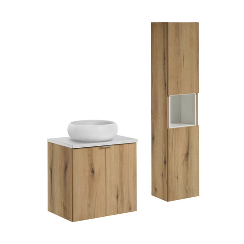 Bútorszett Nova Oak, 60 cm
