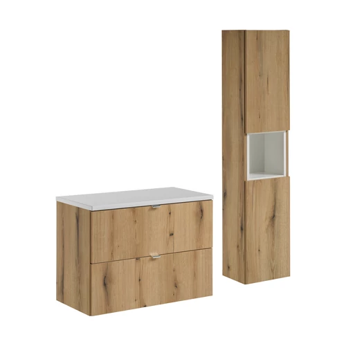 Bútorszett Nova Oak, 80 cm