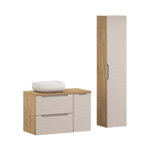 Bútorszett Luxor Beige, 90 cm