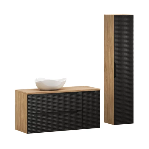 Bútorszett Luxor Black, 120 cm