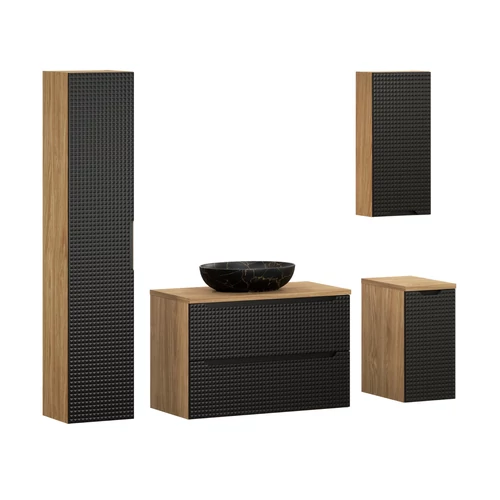 Bútorszett Luxor Black, 90 cm
