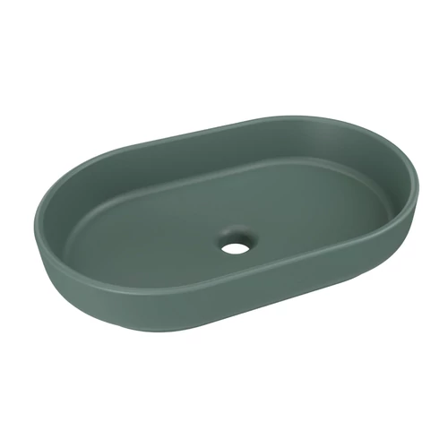 Pultra ültethető mosdó Umywalki Nablatowe, 55 cm
