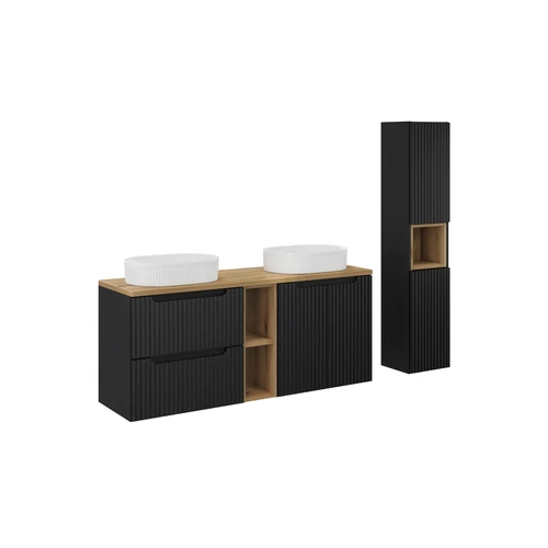 Bútorszett Nova Black, 140 cm