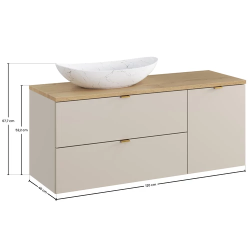 Bútorszett Dalia Cashmere, 120 cm