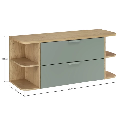 Bútorszett Aster Green, 120 cm
