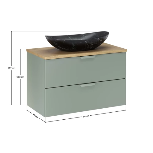 Bútorszett Aster Green, 80 cm