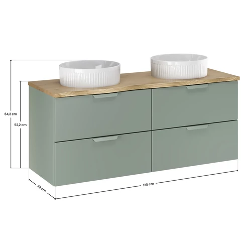 Bútorszett Aster Green, 120 cm