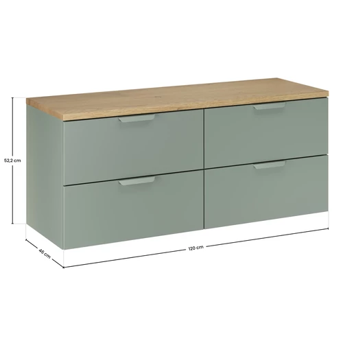 Bútorszett Aster Green, 120 cm