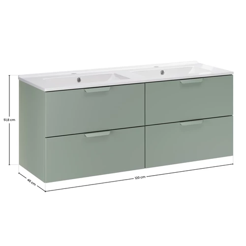 Bútorszett Aster Green, 120 cm