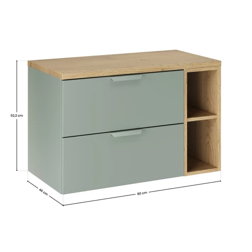 Bútorszett Aster Green, 80 cm