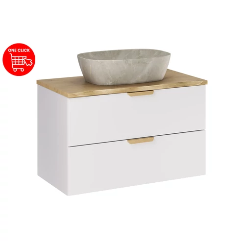 Bútorszett Aster White, 80 cm