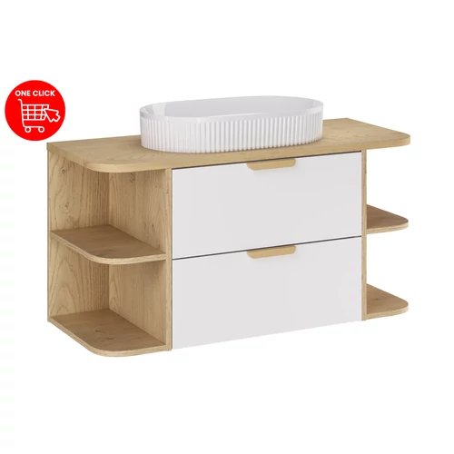 Bútorszett Aster White, 100 cm